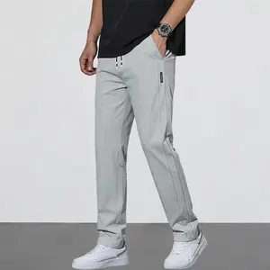 Men's Solid Loose Minimalist Relaxed Sweatpants,Versatile Year-Round Sports Trousers, Ideal for Autumn-Winter Sweats,solid fashion sweatpants,fashionable jogger sweatpants,casual sport sweatpants,gray sweatpants season,loose casual sweatpants