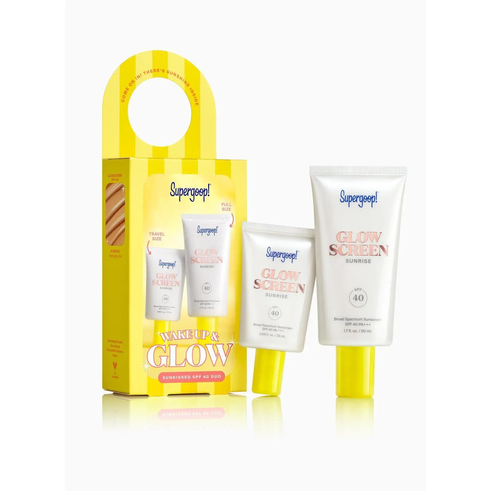 Wake Up & Glow Sunkissed Duo Glowscreen SPF 40 Wake Up & Glow Sunkissed Duo Glowscreen SPF 40