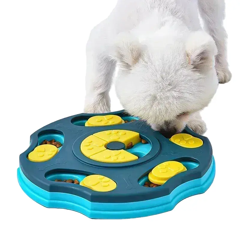 Little Paw Babies Smart Bite Puzzle Feeder Bowl