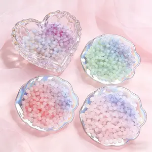 Ice Crackle Glass UV Beads & Macaron Glass UV Beads Glass Meterial