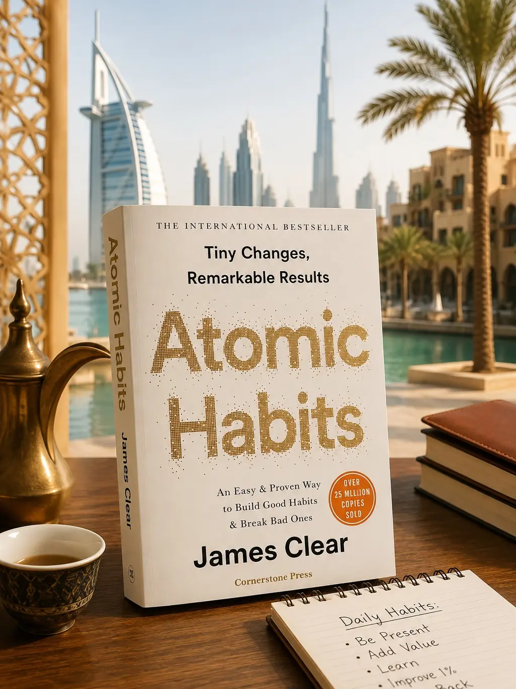 Atomic Habits by James Clear – Practical Self-Improvement Book for Building Good Habits, Breaking Bad Habits, Productivity and Personal Growth