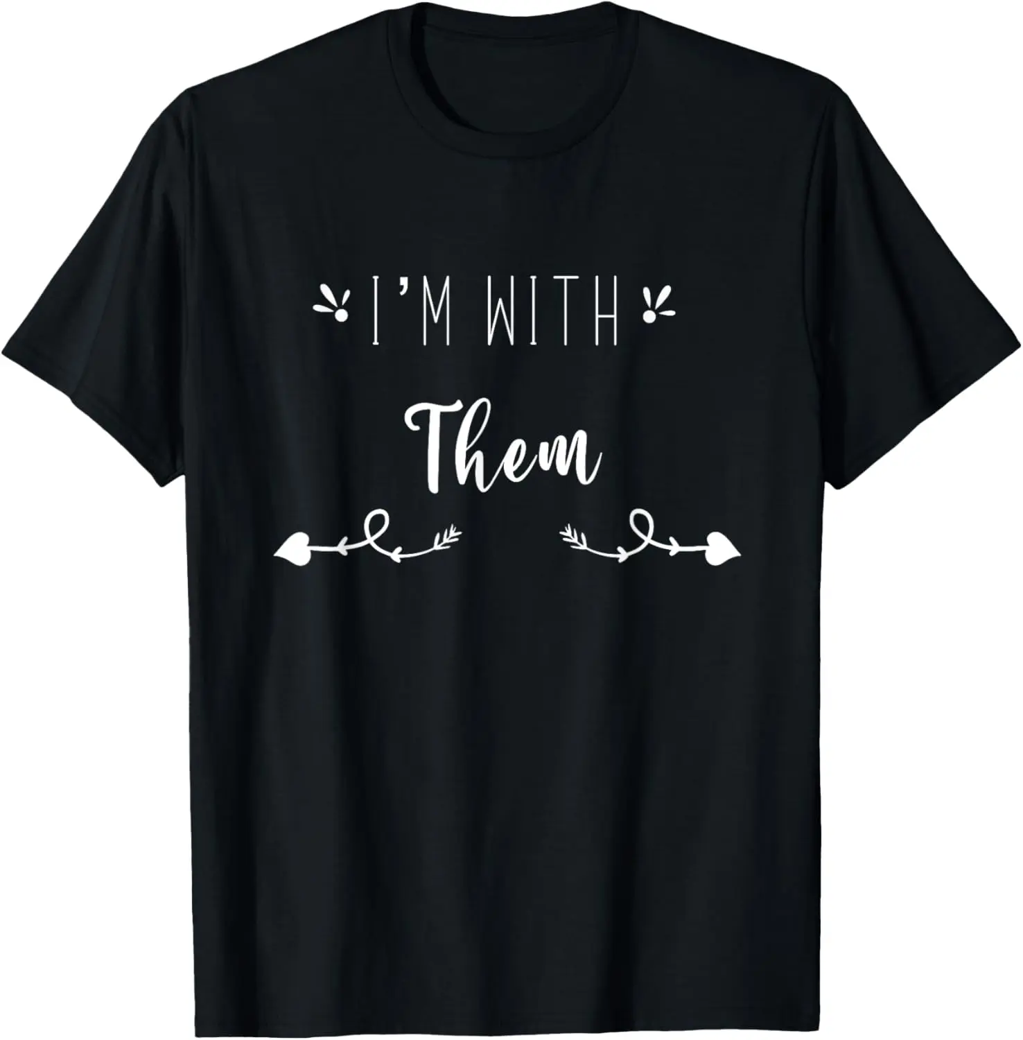 Vintage Graphic T-Shirt for Women, 100% Cotton Short Sleeve Round Neck Streetwear with Funny Polyamory Design
