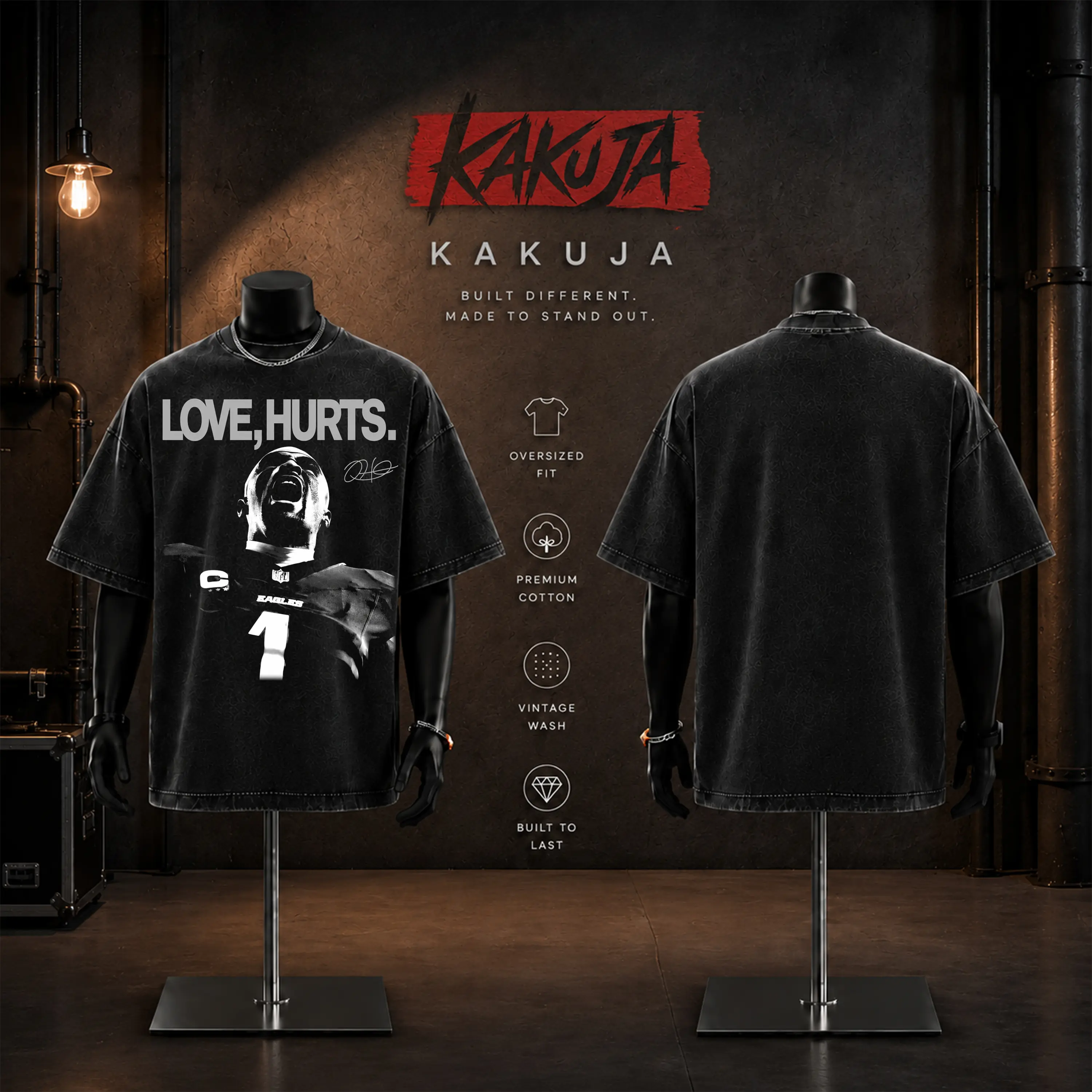 Love Hurts T-shirt - Gift For Fan Graphic Tee, Gift For Woman and Man, Unisex Streetwear Shirt, Menswear, Womenswear