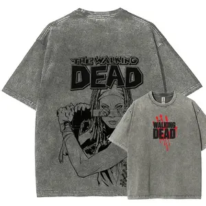 The Walking Dead Unisex Fit Washed T-Shirt 2