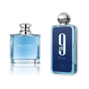 Nautica Voyage & Afnan 9AM Dive Bundle Pack (Fresh Aquatic Scent Combo)