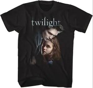 Twilight T Shirt, Ed and Bella Adult Short Sleeve T Shirts, Twilight Movies Graphic Tees women