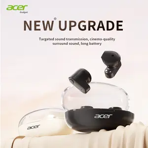 Acer OHR551 Wireless Audio Earbuds, Semi-in-ear Design Noise Cancelling Headphones, Powerful Customized Sound, Headset for Commute, Sports Electronic