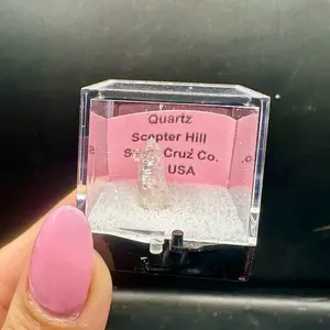 Self Mined Quartz Scepter Crystal – Santa Cruz County Arizona USA Natural Mineral Specimen