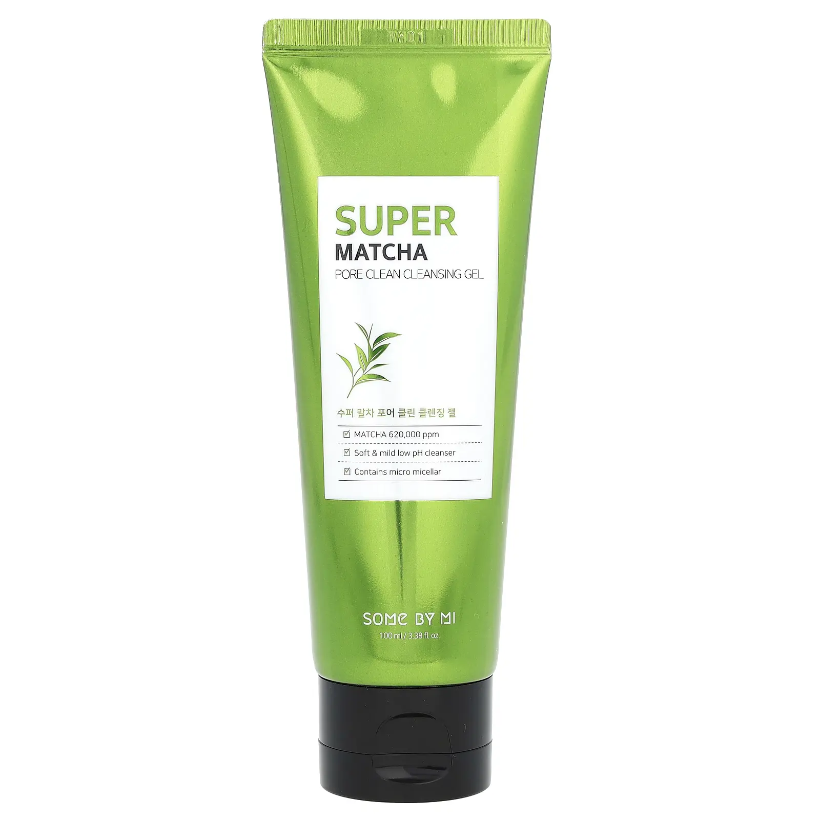 SOME BY MI Super Matcha Pore Clean Cleansing Gel, 3.38 fl oz (100 ml)