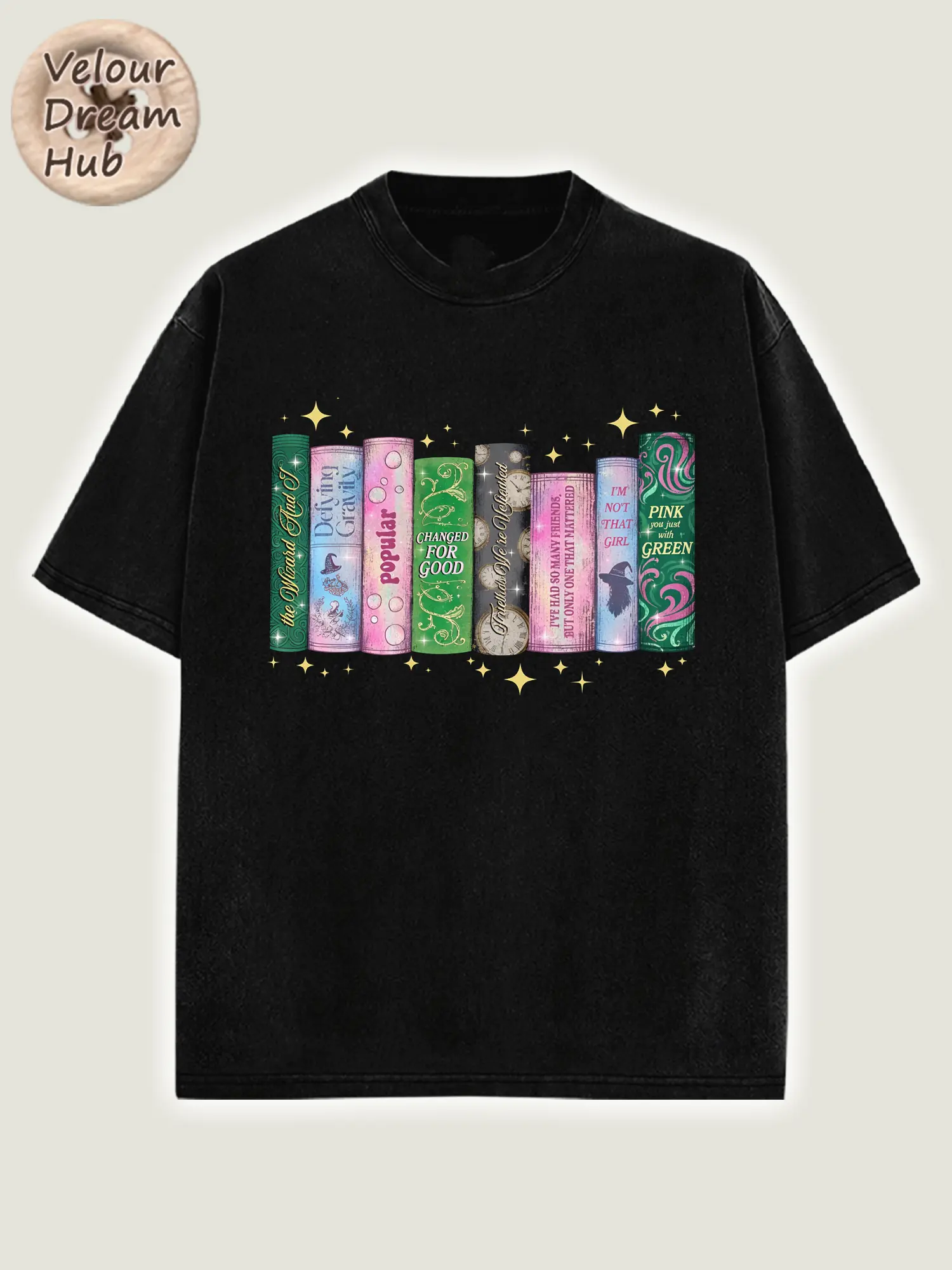 Wicked For Good T-Shirt V5 Wicked Musical Tee Glinda Wicked Quotes Merch Premium Cotton Graphic Tee Broadway Theatre Gift Wicked Unisex Tee