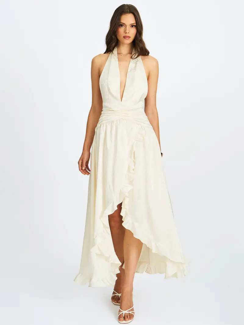 Sacha White Lace Drop Waist Corset Puffy Mini Dress - TikTok Shop