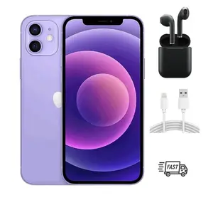 Refurbished iPhone 12 Mini (Unlocked)-Excellent Condition with Wireless Earbuds & 1 Year Warranty A2176