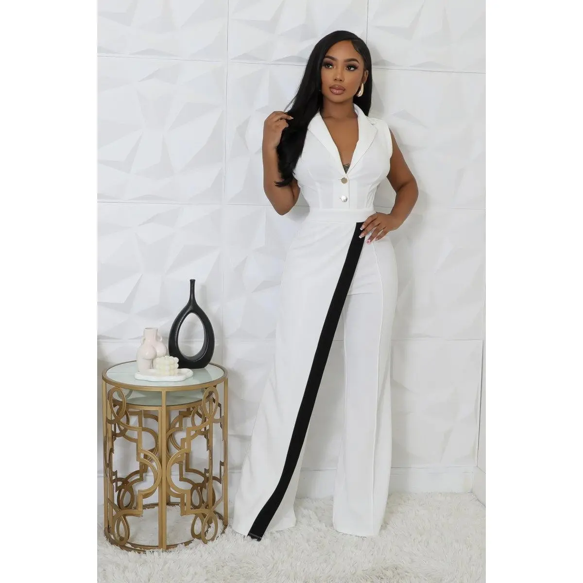 Purity Jumpsuit (White)
