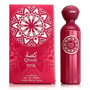 Qissah Pink Women's Eau de Parfum 3.4 Fl Oz | Fresh Floral Fragrance | Perfume Gift For Daily Use