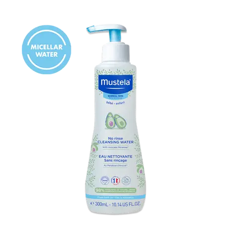 No rinse cleansing water
