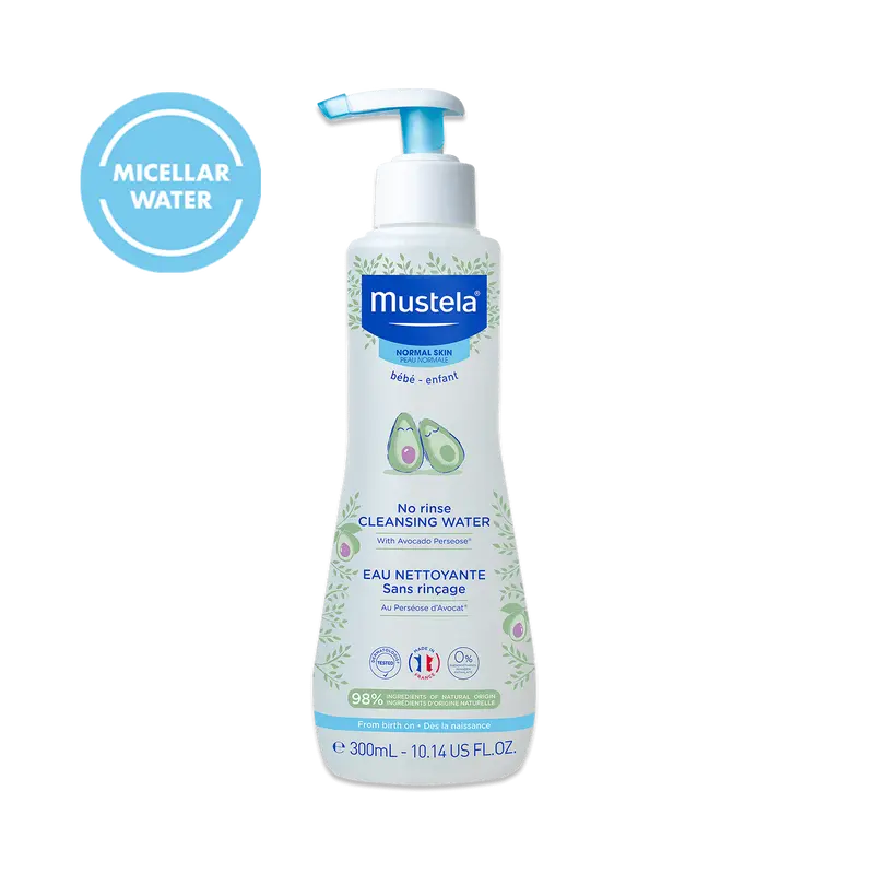 No rinse cleansing water