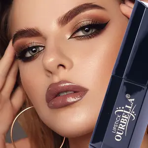 OURBella Red Magnetic Lipstick - Velvet Glossy Lipstick, smooth formula, creates plump and hydrated lips