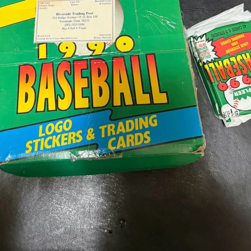 1990 fleer box packs
