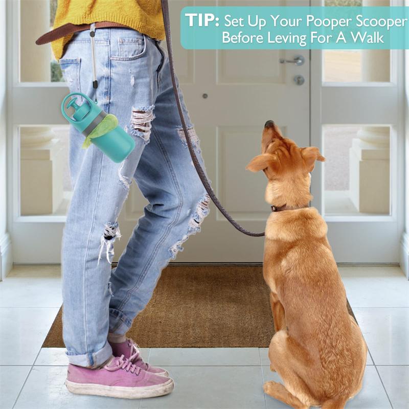 Portable Lightweight Dog Pooper Scooper With Built-in Poop Bag Dispenser Eight-claw Shovel For Pet Toilet Picker Pet Products Portable Lightweight Dog Pooper Scooper With Built-in Poop Bag Dispenser Eight-claw Shovel For Pet Toilet Picker Pet Products