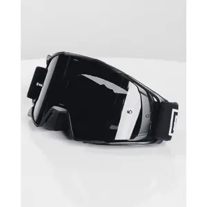 Contender MX Goggles - Black & White / Gray Lens