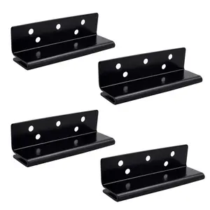 Bed frame post double hook slot hardware,bed post double hook slot hardware,attachment bracket for wooden bed