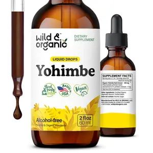 Wild & Organic's Yohimbe Tincture - Herbal Supplements – Liquid Herbal Supplement & Tincture, Herbal Tinctures