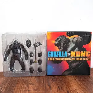 King Kong Vs Godzilla Action Figure Movie Model Movable Joints Kingkong Toys for Children Kids Gifts