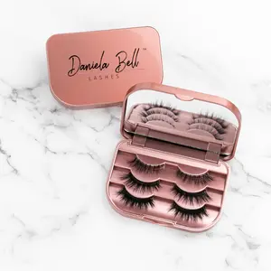 DBL Rose Gold Travel Lash Case