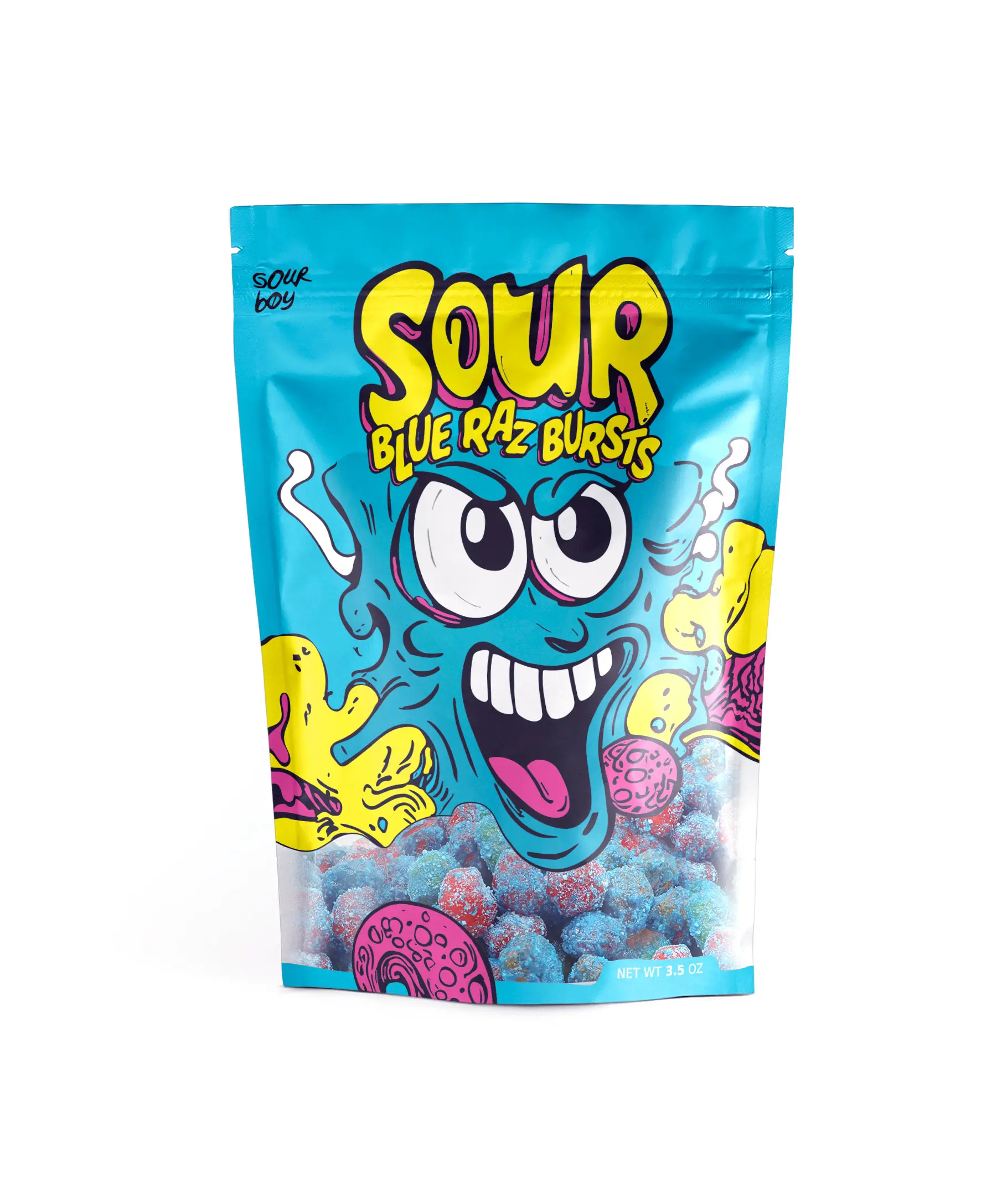 Sour Blue Raspberry Gushers Sour Blue Raspberry Gushers