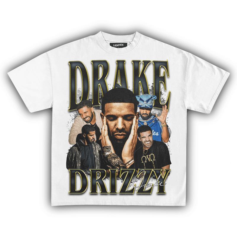 [Sale Off 50%] Drake OVO Graphic Tee - Menswear Rap Streetwear T-Shirt - Unisex Regular Fit Heavyweight Cotton Tops - Vintage Heavy Metal Band Apparel - Bold Retro Y2K Rock Shirt
