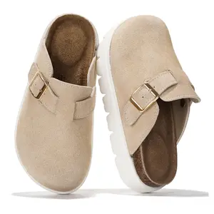 Project Cloud Kids | 100% Genuine Leather Clogs | Memory Foam | Lightweight | Non-Slip - Little BentonChunky