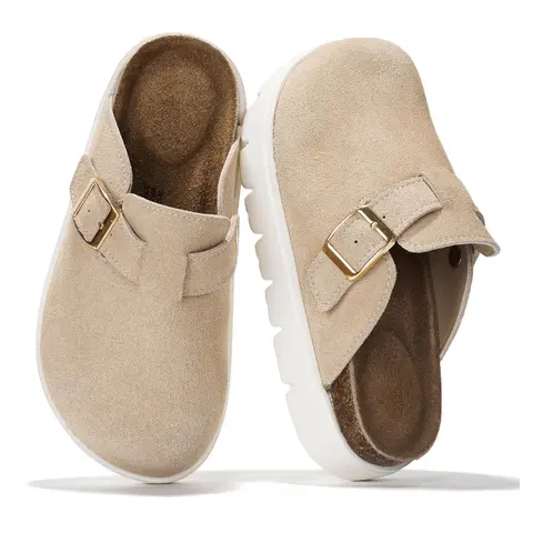 Project Cloud Kids Genuine Leather Clogs | Walking Shoes Footwear | Memory Foam | Lightweight Non-Slip – Little Benton Chunky