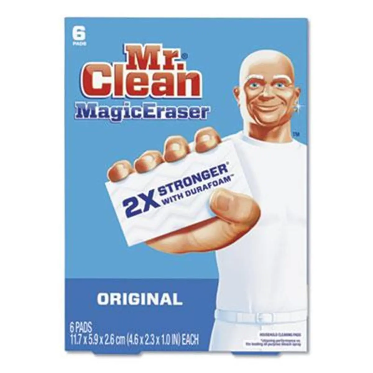 212 MAIN Procter & Gamble Commercial PGC79009 Mr. Clean Magic Eraser Durafoam Cleaning Sponges - White, Multipurpose, Tough Messes Removal, Strong Cleaning Performance