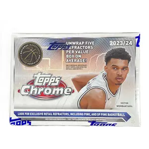 Topps 2023-2024 NBA Chrome Blaster Basketball Card Pack Exclusive Retail Refractors Pink & SP Pink Cards