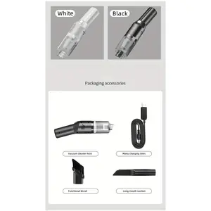 Wireless Car Vacuum Cleaner with Powerful Suction