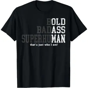 Humorous Elderly Man Saying Gag Gift for Dad Birthday and Fathers Day T Shirt