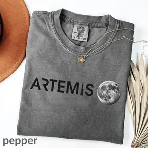 Comfort Colors® NASA Artemis II Tee, Artemis Lunar Mission 2026 Shirt, Space Lover Gift