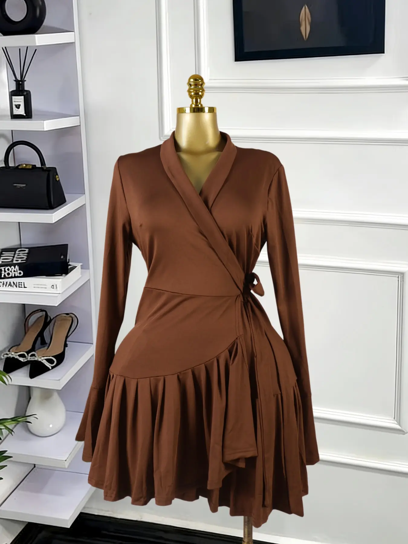 white boho gypsy dress Vintage Women Ruffles Chiffon Lace I Love that woman clothing COLOR:BLACK-BROWN PAISLI bridal celebrations ONLY WEARING 2000s MOVIES