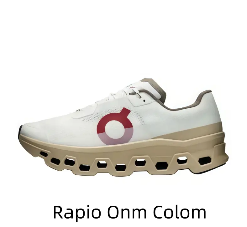 Vintage Pro Jogging Sneakers, Off White Khaki Perforated Light Fly Woven Mesh, Shock Absorbing Cushion, Full Ventilation Dry Feet Long Run, For Male & Female Retro Sport Commute Enthusiasts
