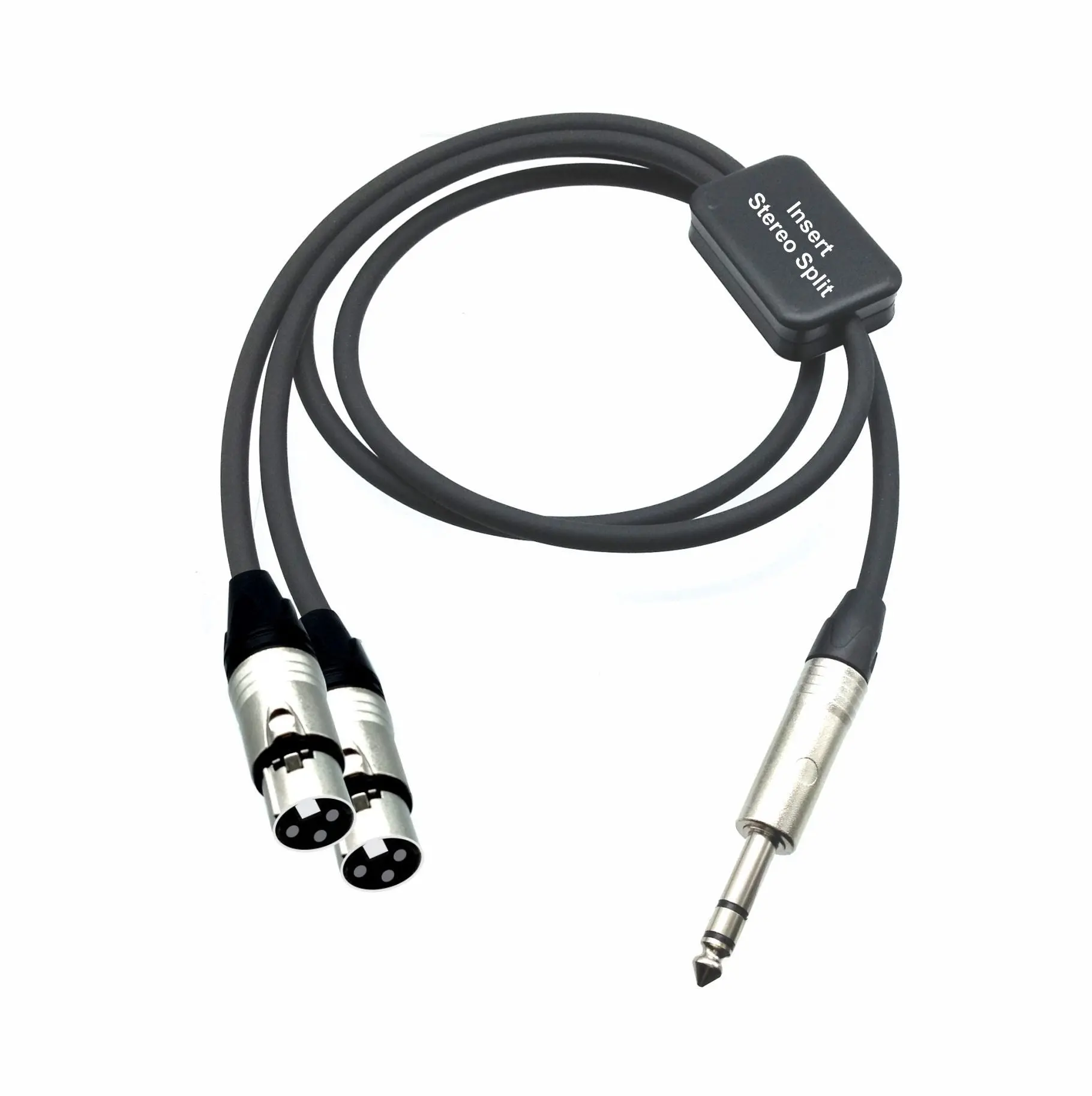 AMERICAN RECORDER PRO Series TRS to XLR Female Insert & Stereo Split Cable