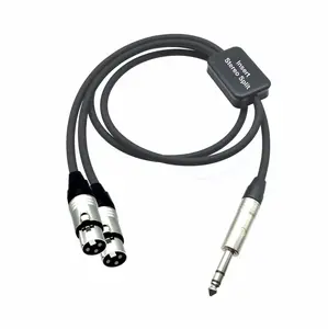 AMERICAN RECORDER PRO Series TRS to XLR Female Insert & Stereo Split Cable