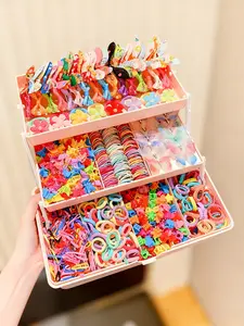 Cute Baby Hair Accessories Set, Butterfly Clips, Barrettes and Hair Ties, Versatile Headwear for Kids, Adorable Toddler Hair Decorations