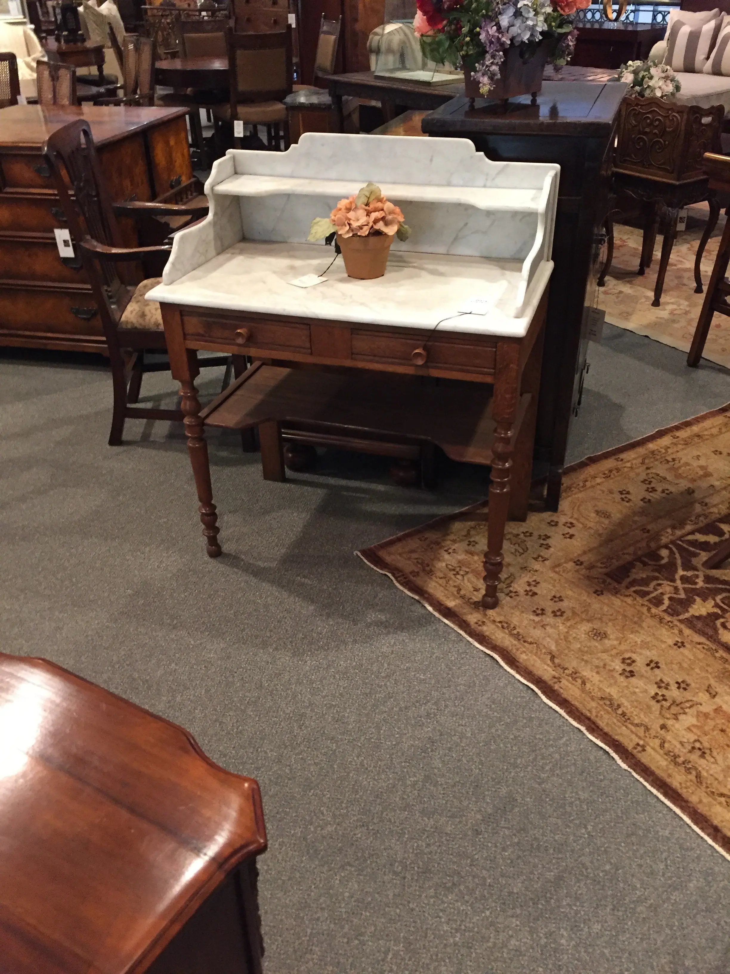Marble Top Table