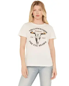 Paramount Network's Yellowstone Women's Dutton Ranch Short Sleeve Graphic Tee - 66-363