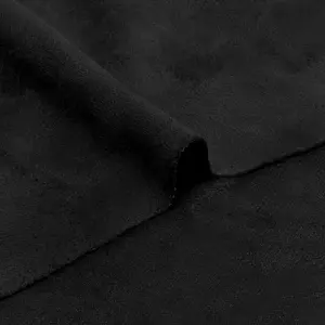 Suede Headliner Fabric Without Foam Backing, Double-Sided Suede Headliner for Car Truck SUV RV Auto Interior, Black Headliner Material 96inchx65inch