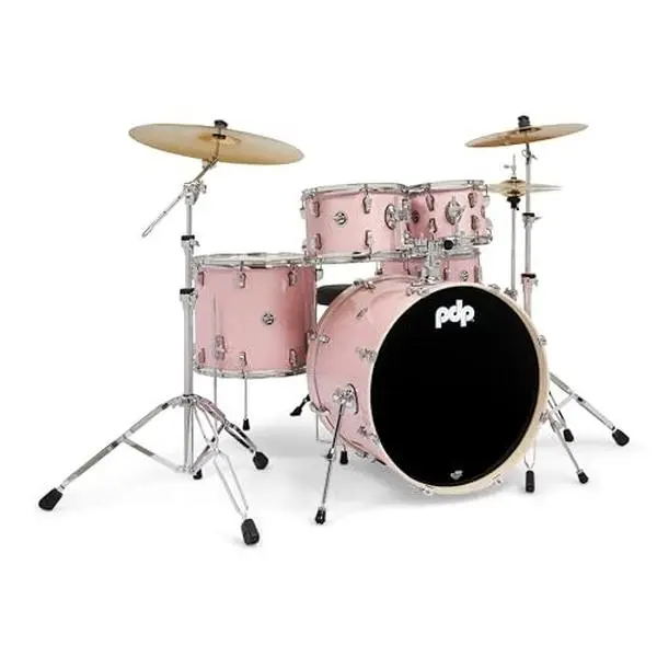 PDP MainStage Complete Drum Kit with Paiste Cymbals (PDMA2215KTPR)
