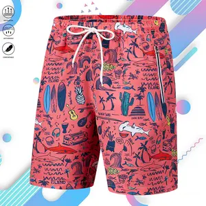 Men’s shorts—summer beach shorts available in various styles; breathable and comfortable; suitable for everyday home wear and beach vacations; men’s summer apparel.,summervibes