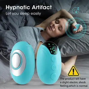 Handheld Sleep Device Mini Portable Lightweight Sleep Aid Artifact Hypnosis Machine Smart Sleeper  Pulse Stimulation USB Charging