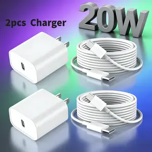 Fast Charger with 10ft ( 3m) TypeC-C to USB-C Long Cable, USB-C Charging Block Compatible with 17 Pro Max/17 Air/16 Pro/15 Plus,  12.9/4/3/Mini,