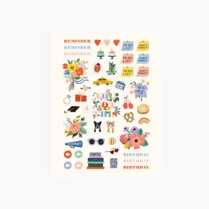 Floral Planner Sticker Sheet (Set of 150)
